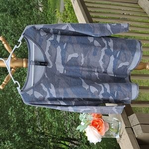 RBX grey camo burnout Sweatshirt XL